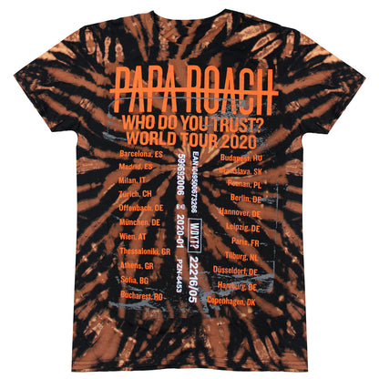 Papa Roach Dead Roach WDYT? 2020 World Tour T-shirt Back