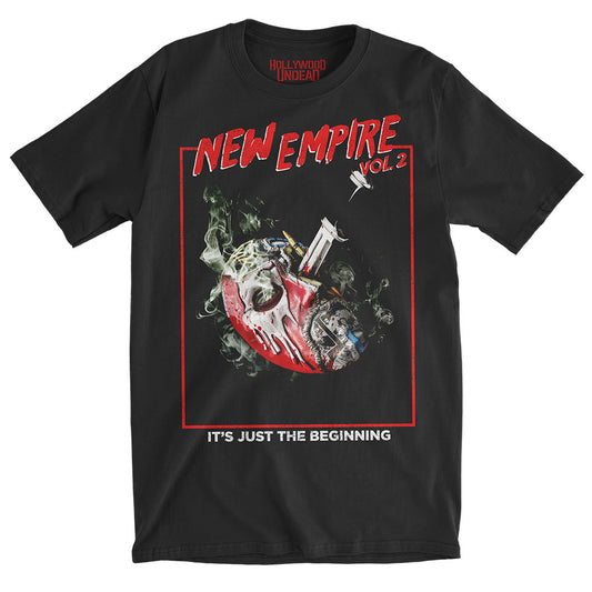 Hollywood Undead New Empire 2 Mask T-shirt Front
