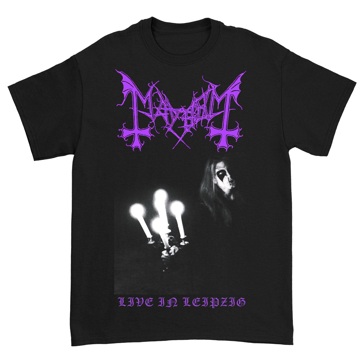 Mayhem Live In Leipzig T-shirt Front