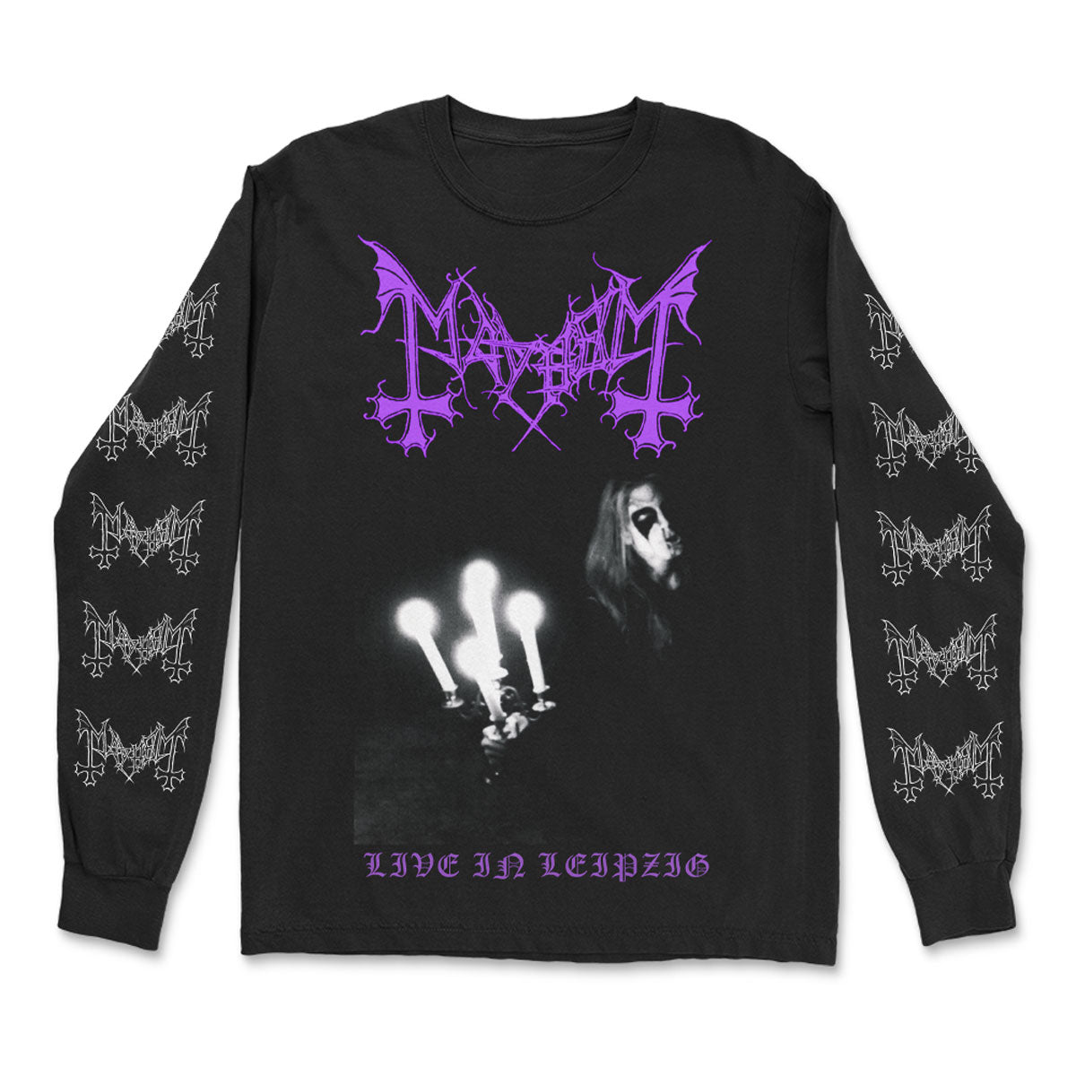 Mayhem Live In Leipzig Long Sleeve Front