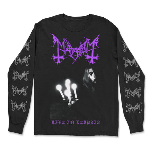 Mayhem Live In Leipzig Long Sleeve Front