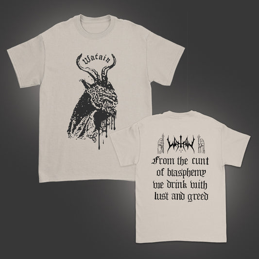Watain Lust and Greed T-shirt Front