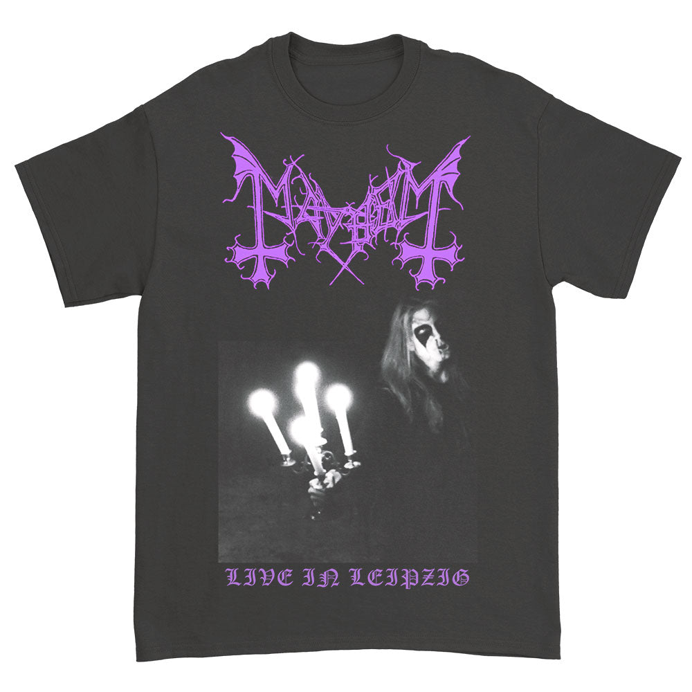 Mayhem Live In Leipzig T-shirt Front