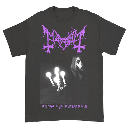 Mayhem Live In Leipzig T-shirt Front