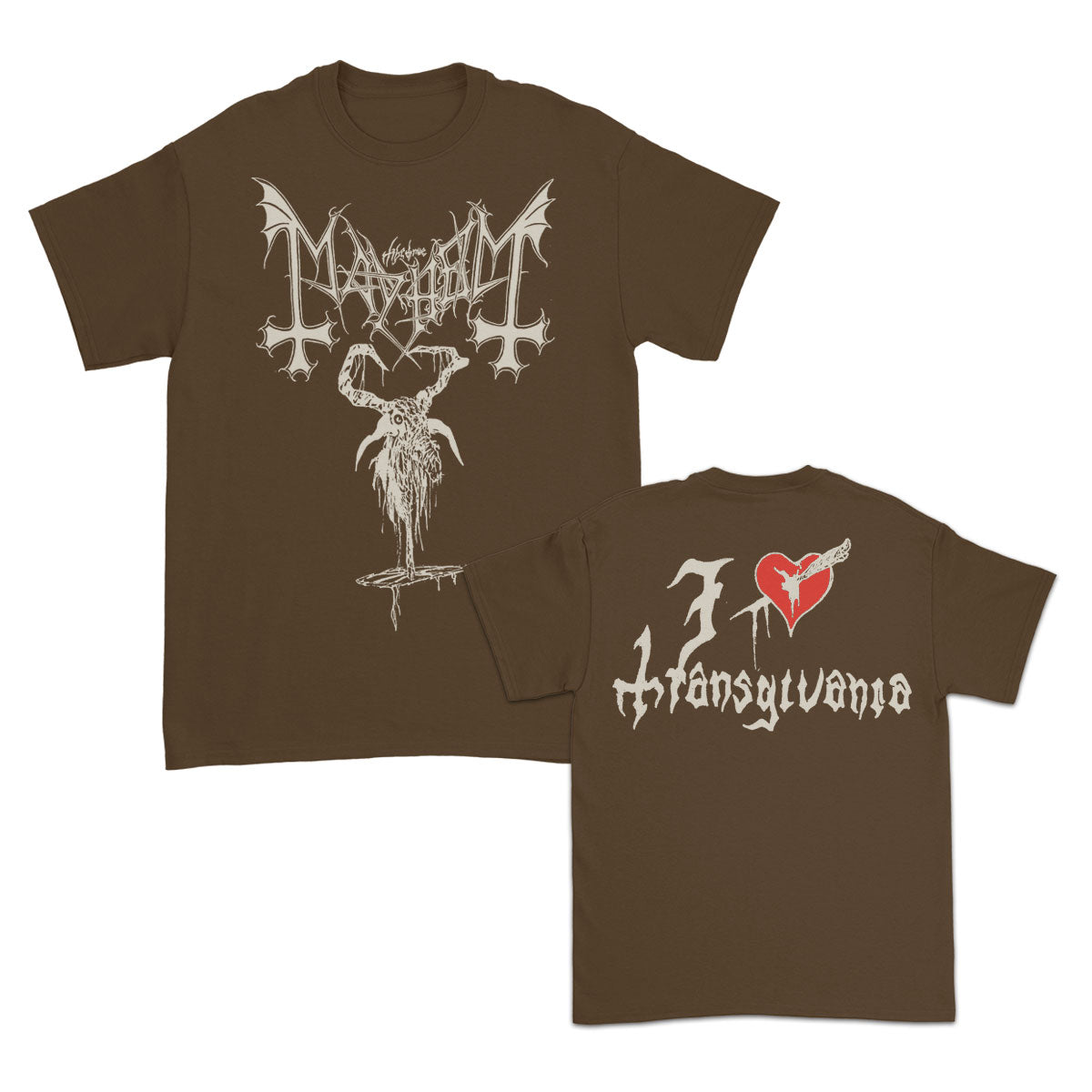 Mayhem Goat T-shirt Front
