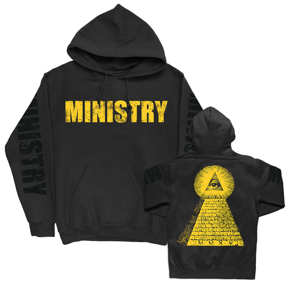 Ministry Pyramid Hooded Sweatshirt Front
