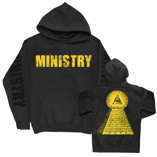 Ministry Pyramid Hooded Sweatshirt Front