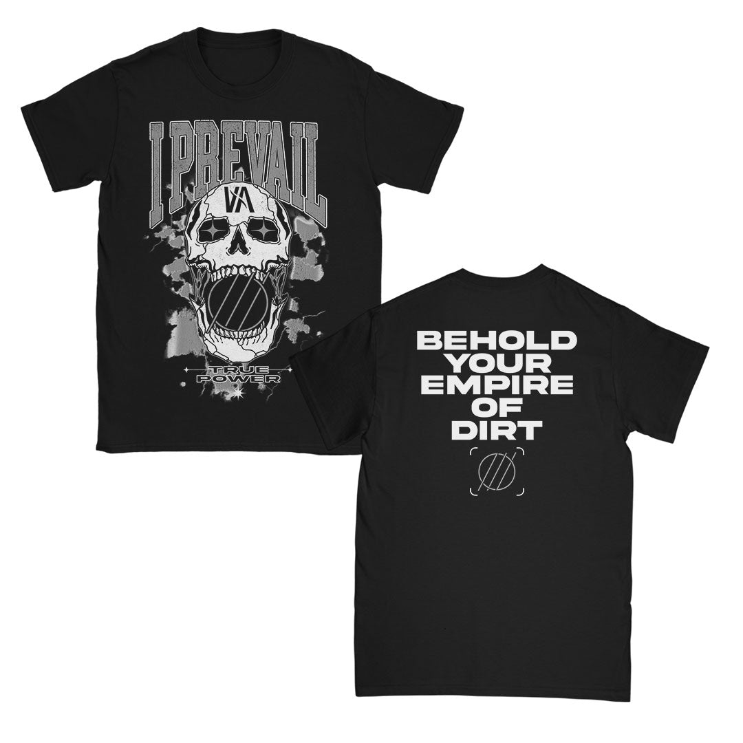 I Prevail True Power Rowdy Skull Tee 2.0 T-shirt Front