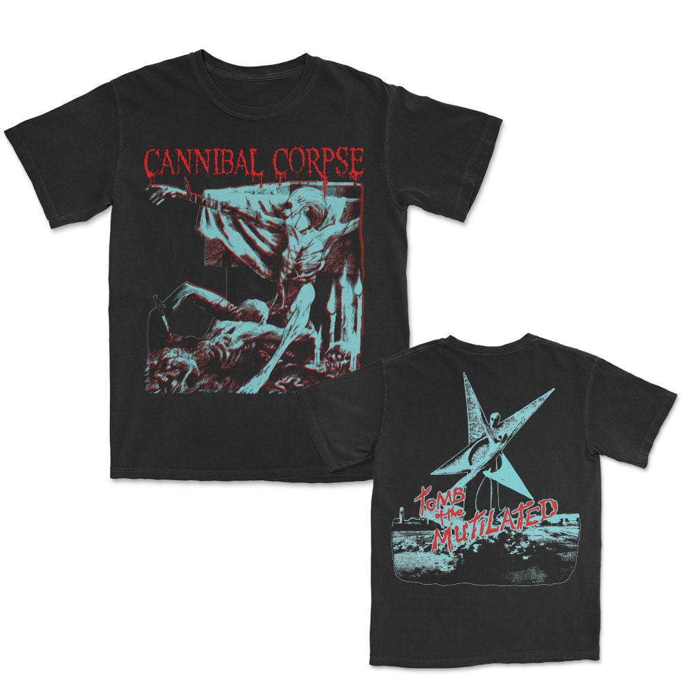 Cannibal Corpse Tomb Of The Mutilated Bootleg T-shirt Front