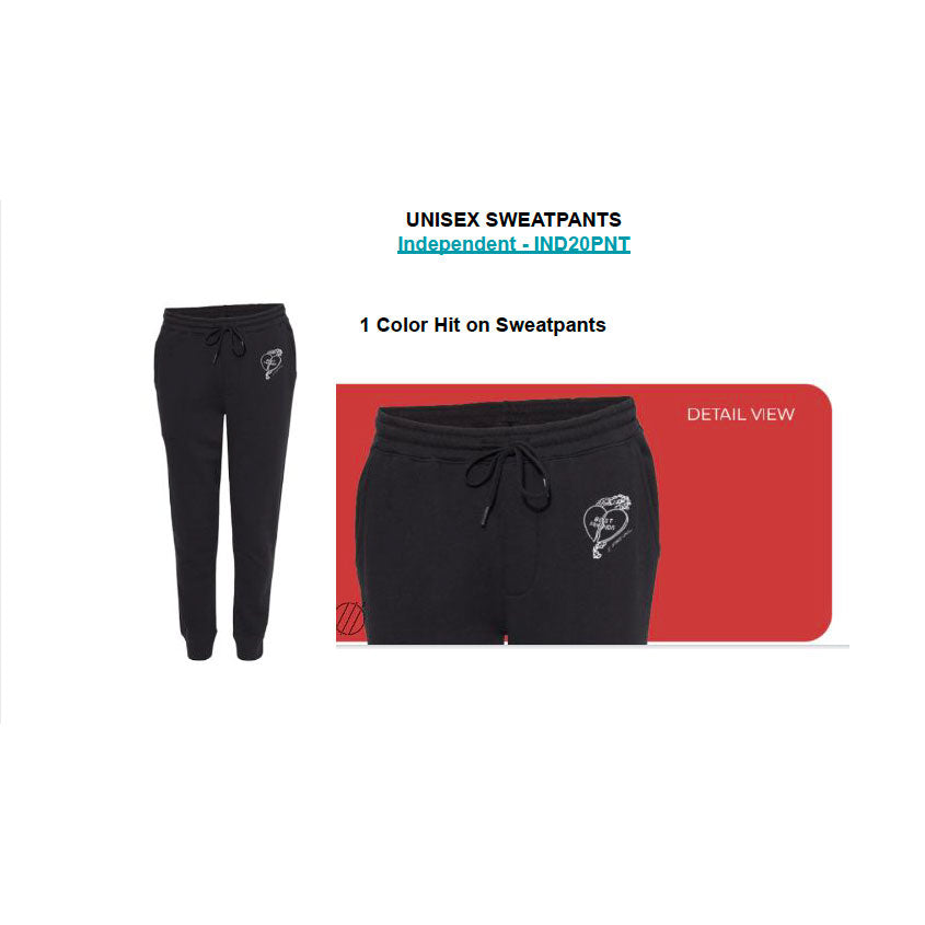 I Prevail Deep End Sweatpants Front