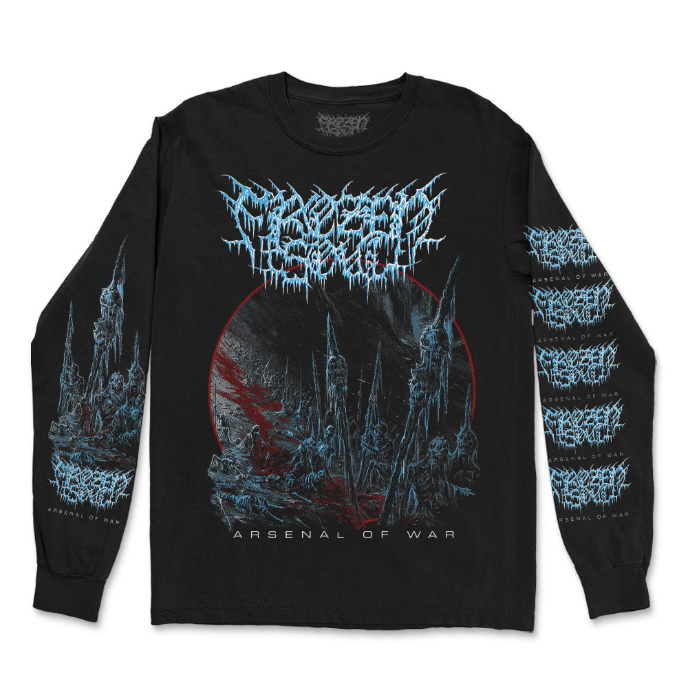 Frozen Soul Arsenal Of War Long Sleeve Front