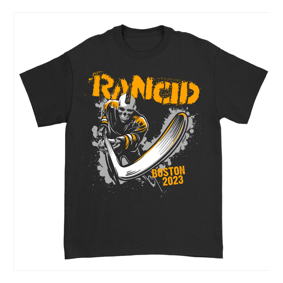 Rancid Boston 2023 Show T-shirt Front