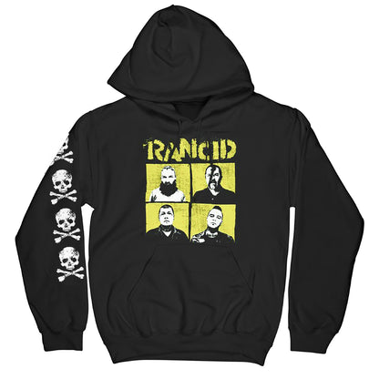 Rancid Tomorrow Never Comes Pullover Hooded Sweatshirt Front