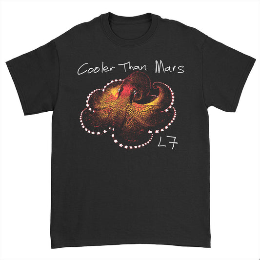 L7 Cooler Than Mars Octopus T-shirt Front
