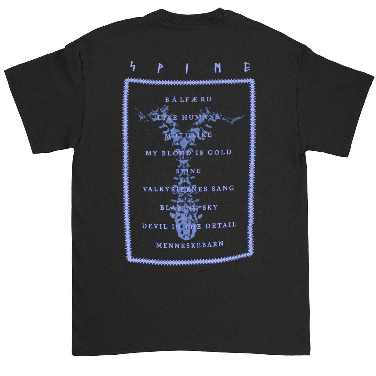 Myrkur Spine T-shirt Back
