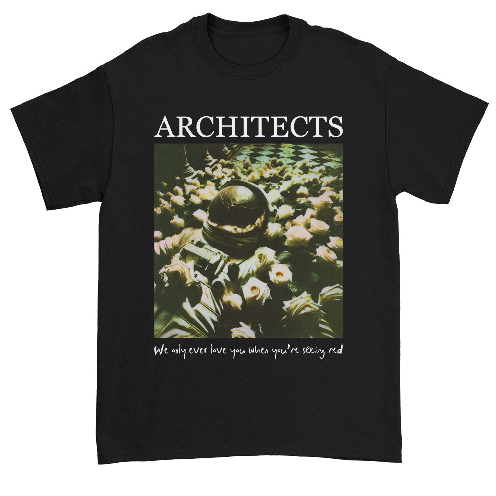 Architects Astronaut Roses T-shirt Front