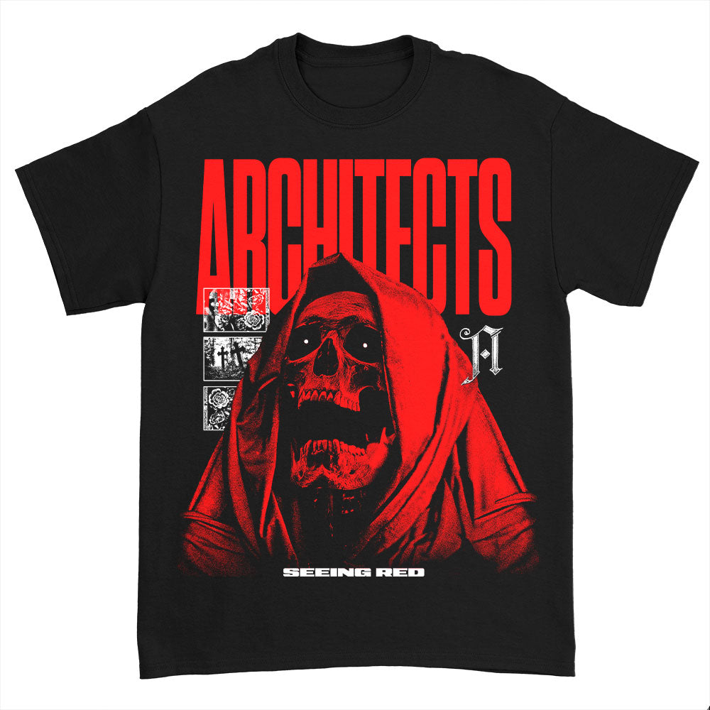 Architects Seeing Red Reaper T-shirt Front