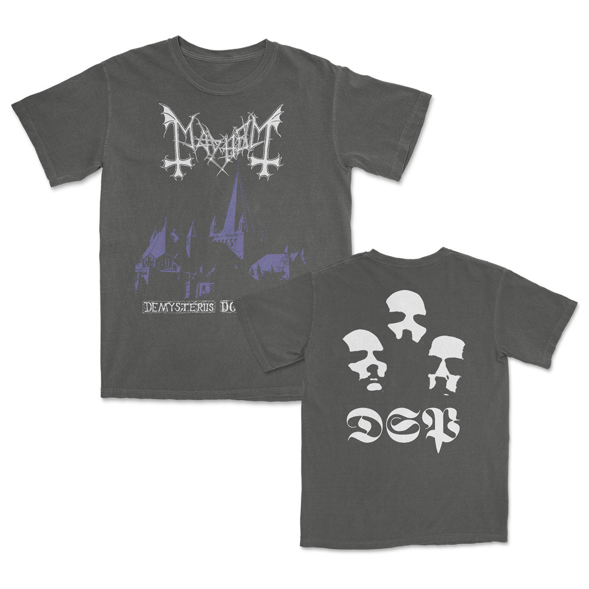 Mayhem Purple DMDS T-shirt Front