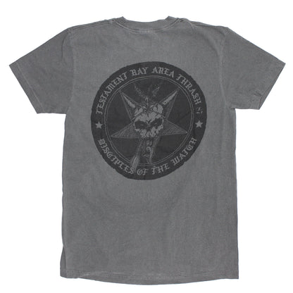 Testament Bay Area Thrash Blackout T-shirt Back