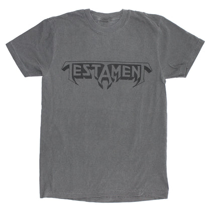 Testament Bay Area Thrash Blackout T-shirt Front