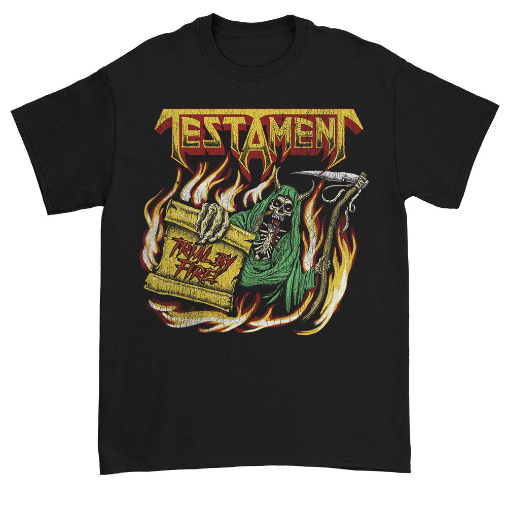 Testament Trial By Fire T-shirt Front