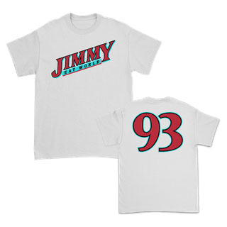 Jimmy Eat World Baseball Series 2024 T-shirt Front