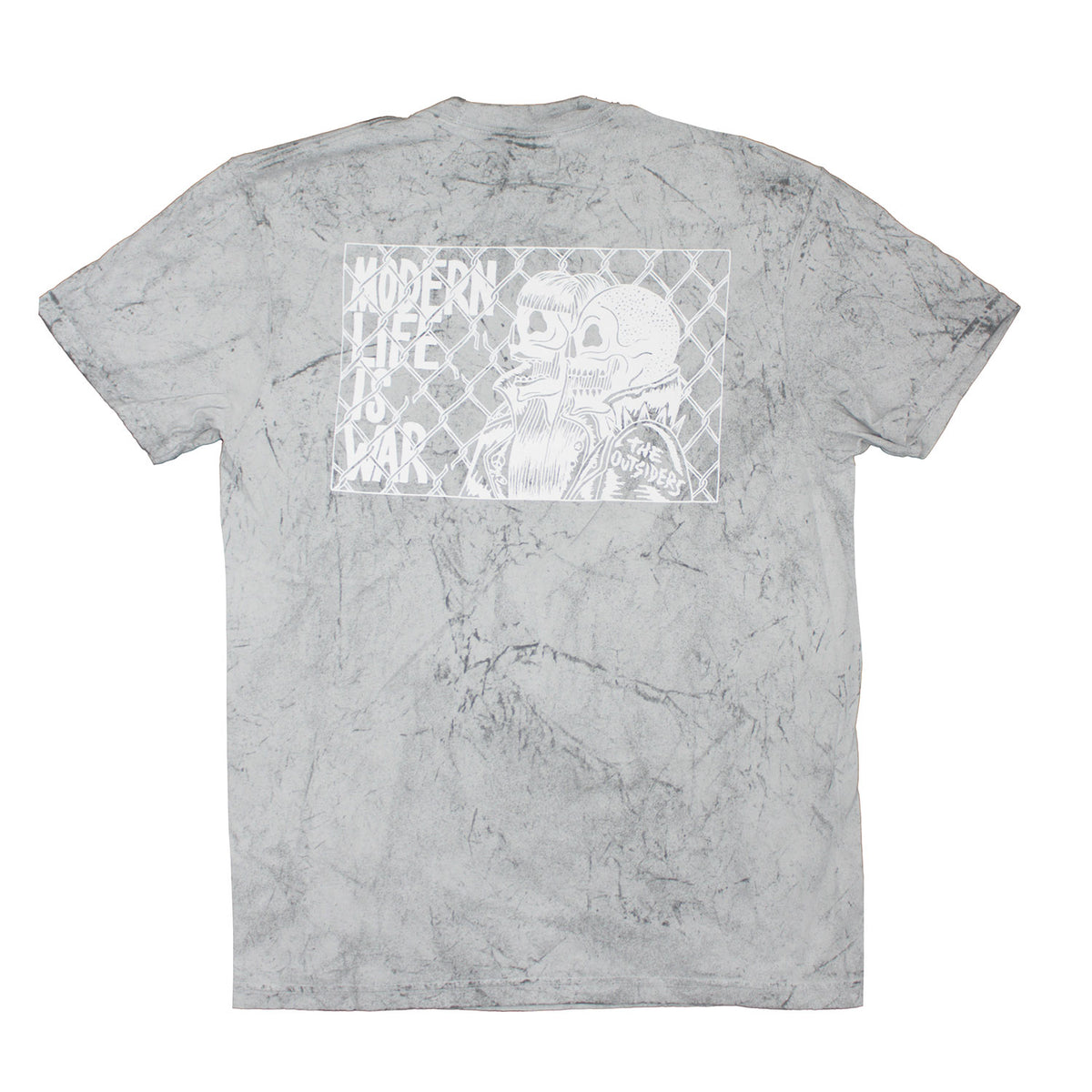 Modern Life Is War The Outsiders T-shirt Back
