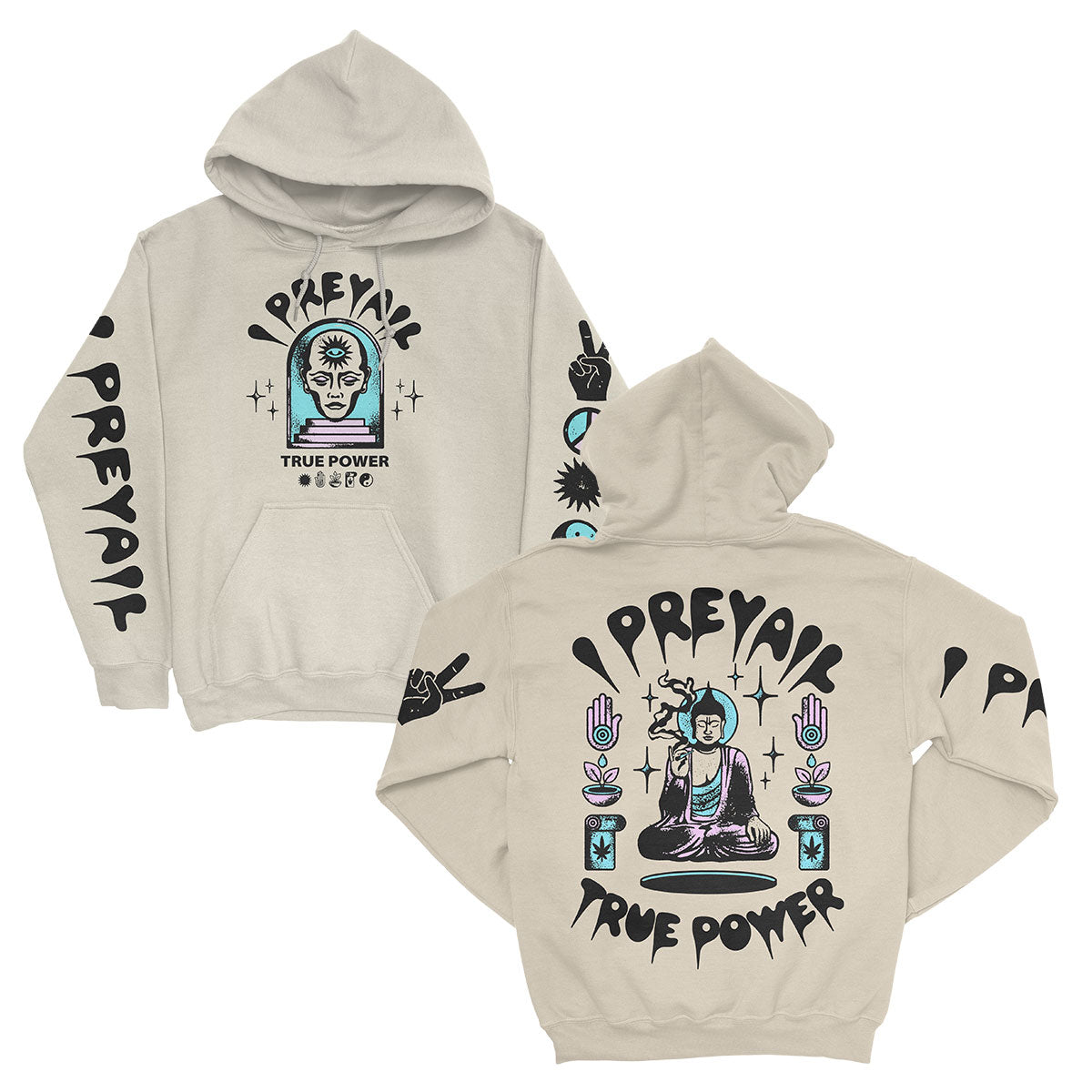 I Prevail Higher Power Hooded Sweatshirt Front