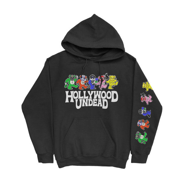 Hollywood Undead Un-dead Head Hooded Sweatshirt Front