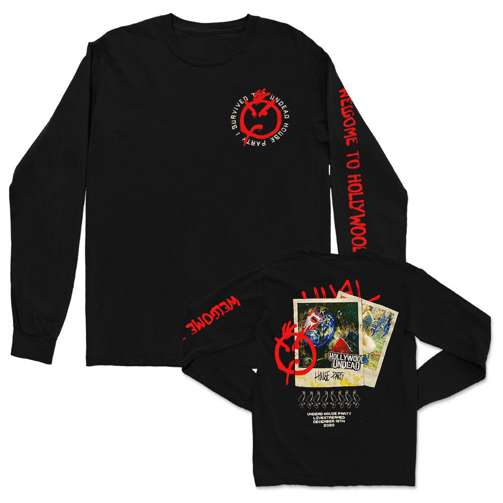 Hollywood Undead I Survived Long Sleeve Front