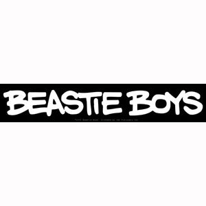 Beastie Boys Sticker Front