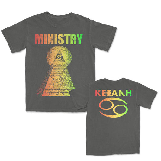 Ministry Pyramid Fade T-shirt Front