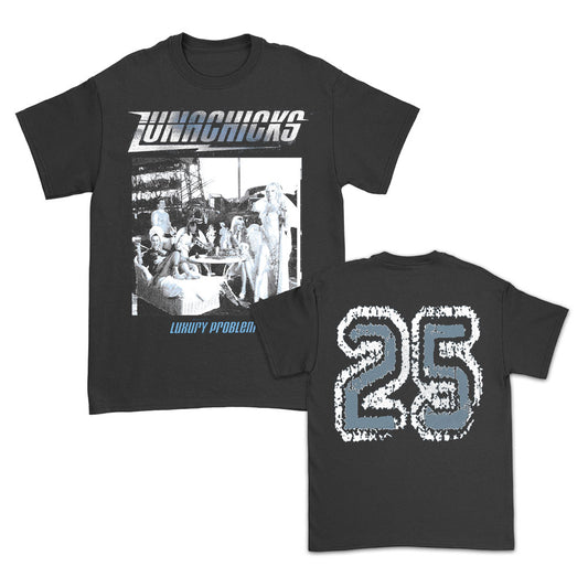 Lunachicks Luxury Problem 25th Anniversary Unisex T-shirt Front