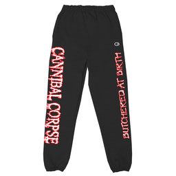 Cannibal Corpse Butchered At Birth Sweatpants Front