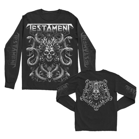 Testament Medusa Long Sleeve Front