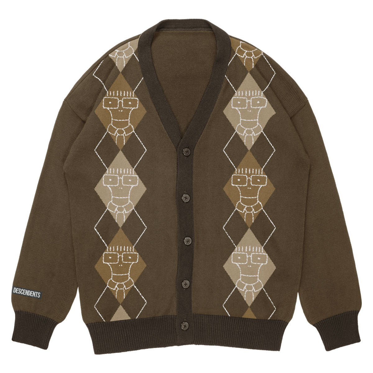 Descendents When I Get Old Argyle Sweatshirt Front
