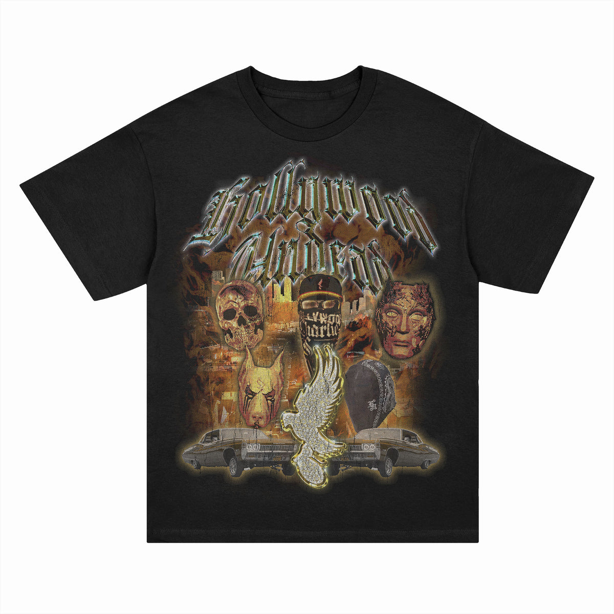 Hollywood Undead Bling T-shirt Front