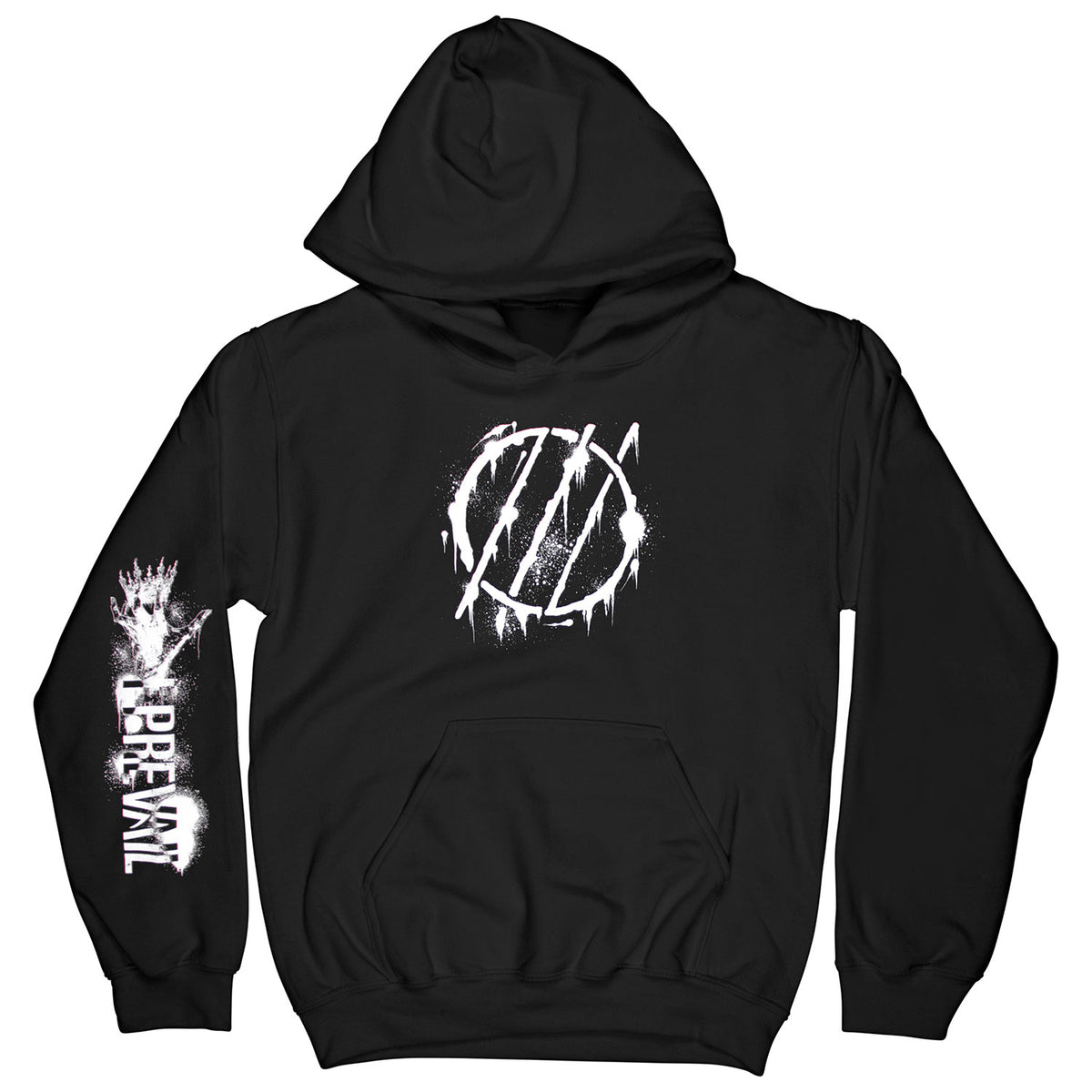 I Prevail Members Only Hooded Sweatshirt Front