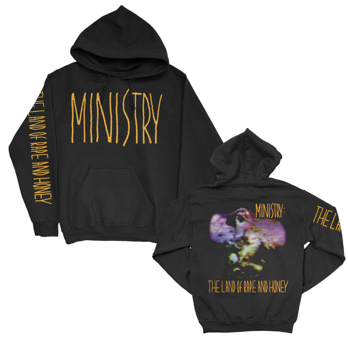 Ministry The Land Of Rape And Honey Hooded Sweatshirt Front