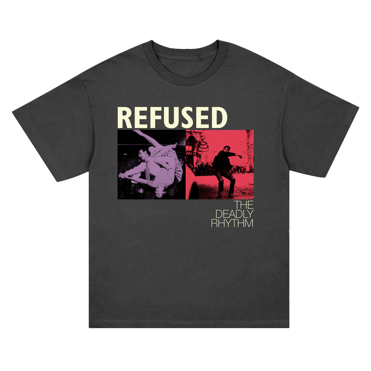 Refused The Deadly Rhythm Photo T-shirt Front