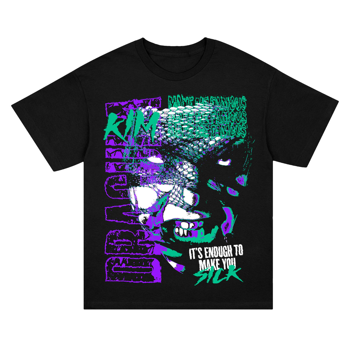 Kim Dracula Sick T-shirt Front