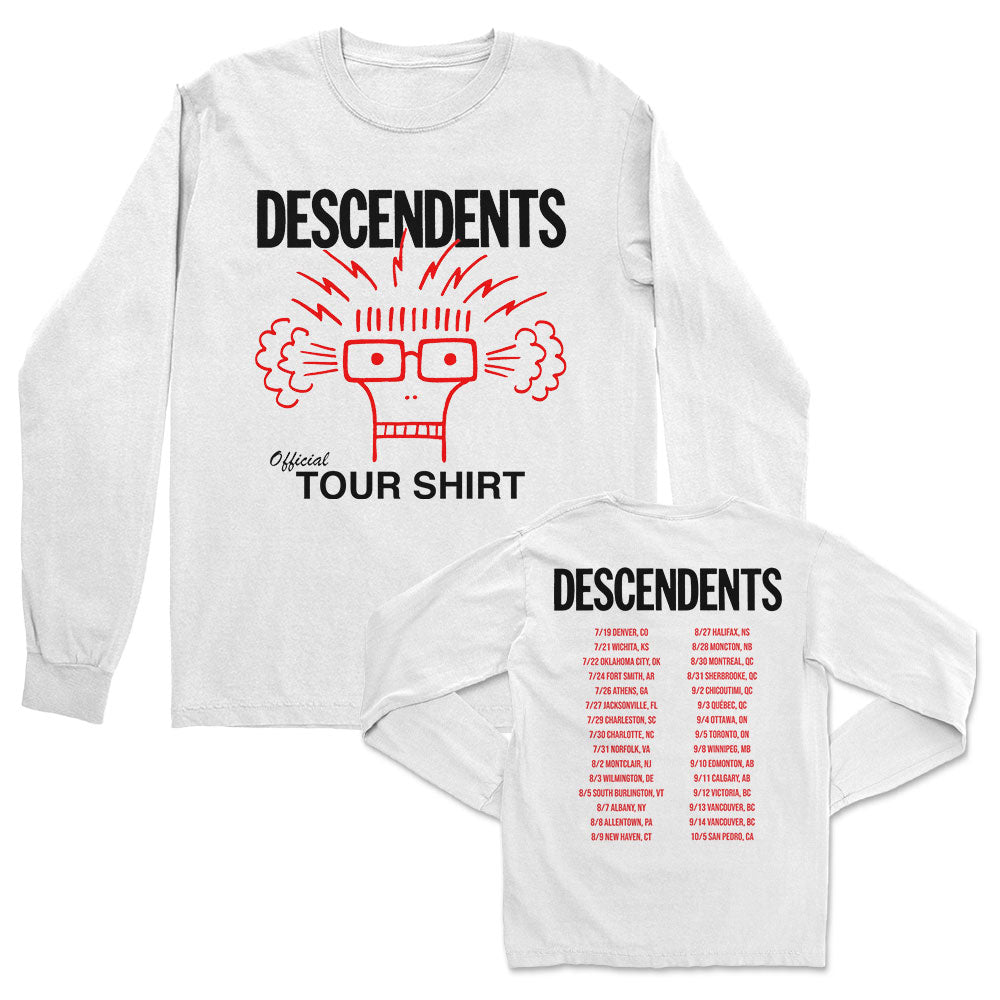Descendents Official Tour Shirt 2025 Tour Long Sleeve Front