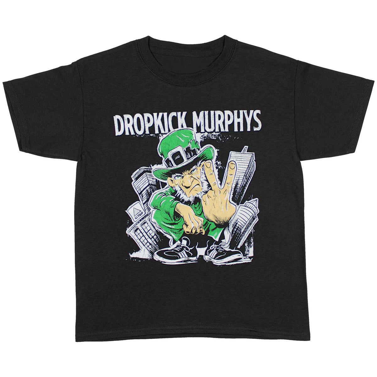 Dropkick Murphys Leprechaun St. Patricks Day Tour 2026 T-shirt Front