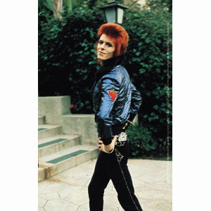 David Bowie Poise Sticker Front