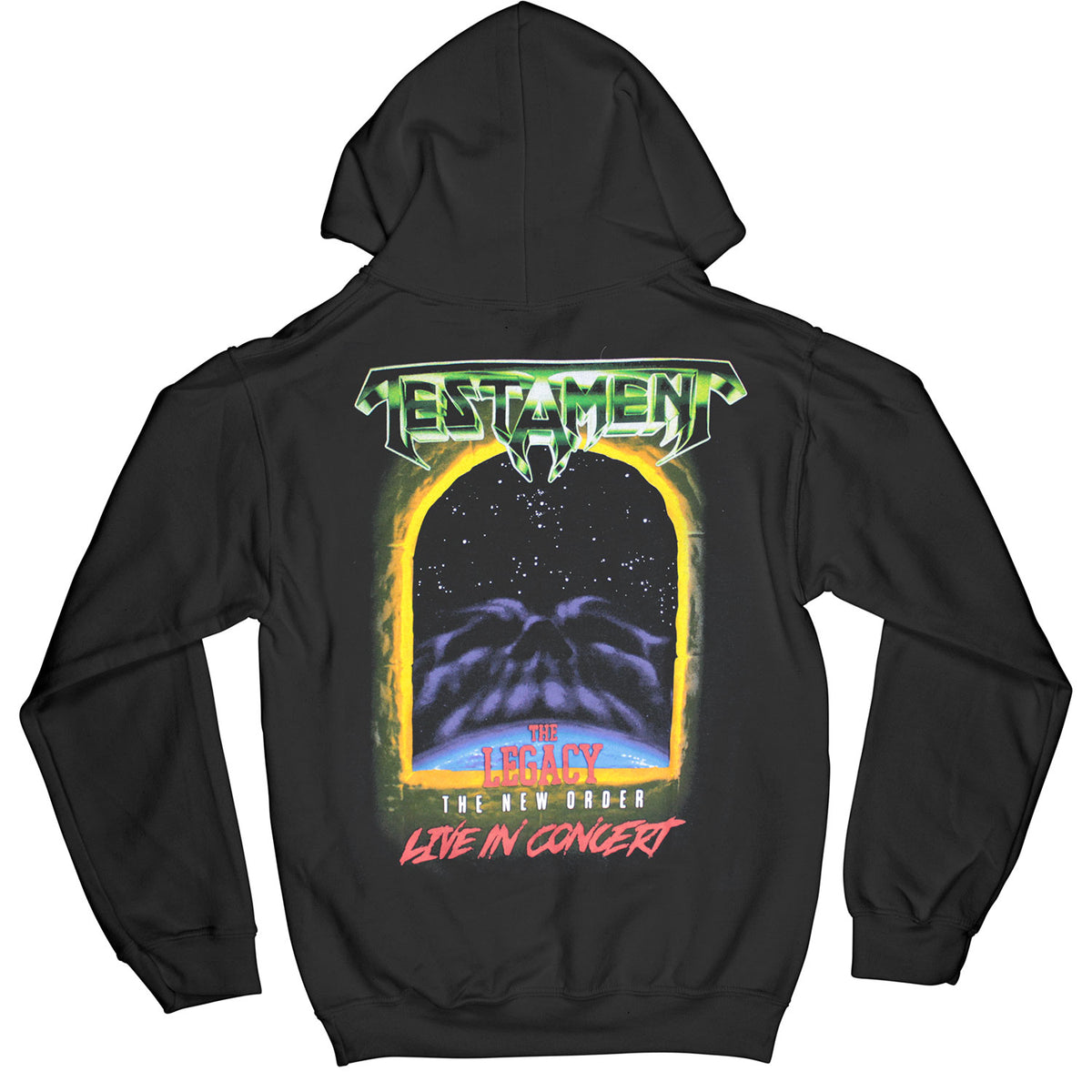 Testament The Legacy - The New Order Hooded Sweatshirt Back