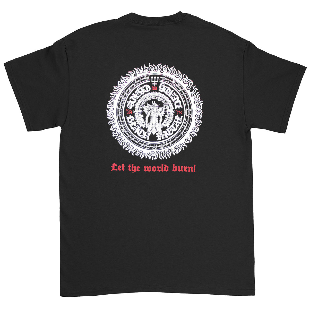 Watain Let the world burn! T-shirt Back