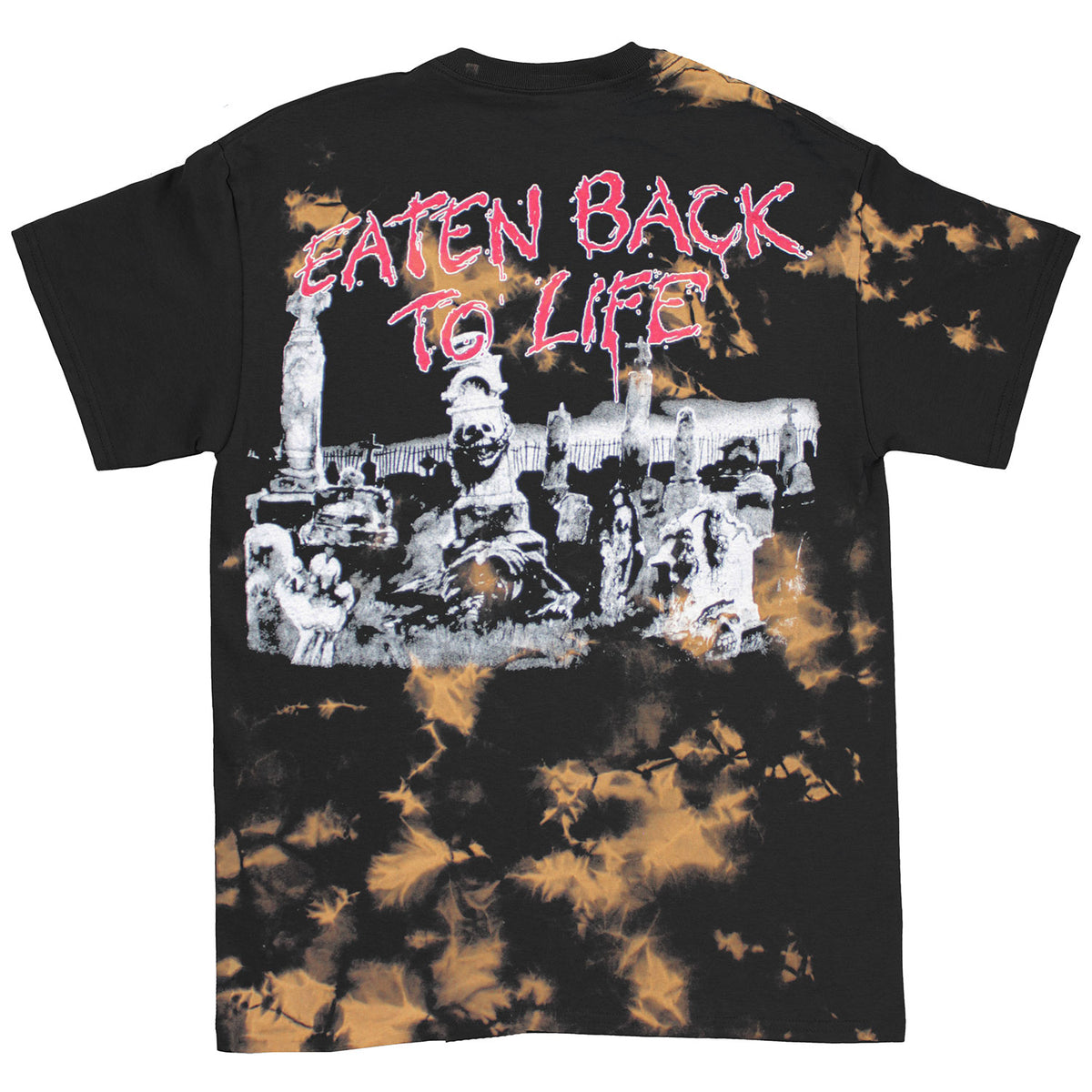 Cannibal Corpse Eaten Back To Life Tie Dye T-shirt Back