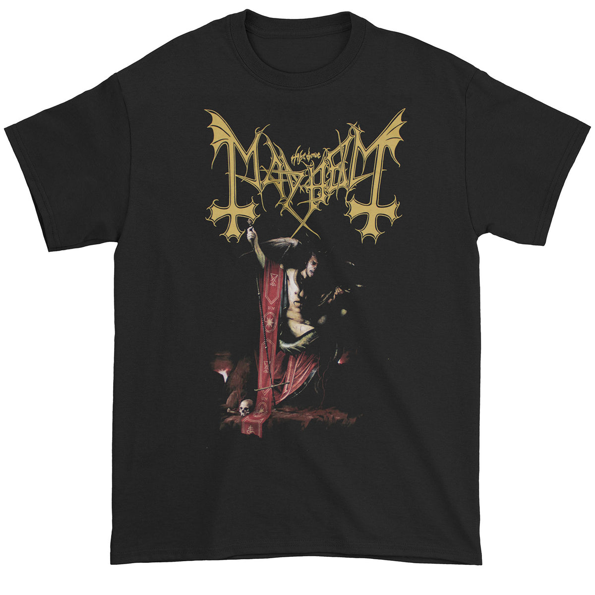 Mayhem Western Ritual MMXX T-shirt Front