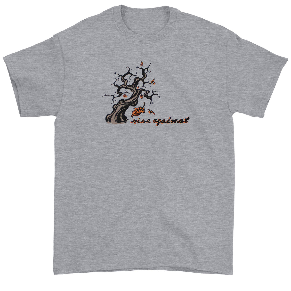 Rise Against The Unraveling Tree T-shirt Front