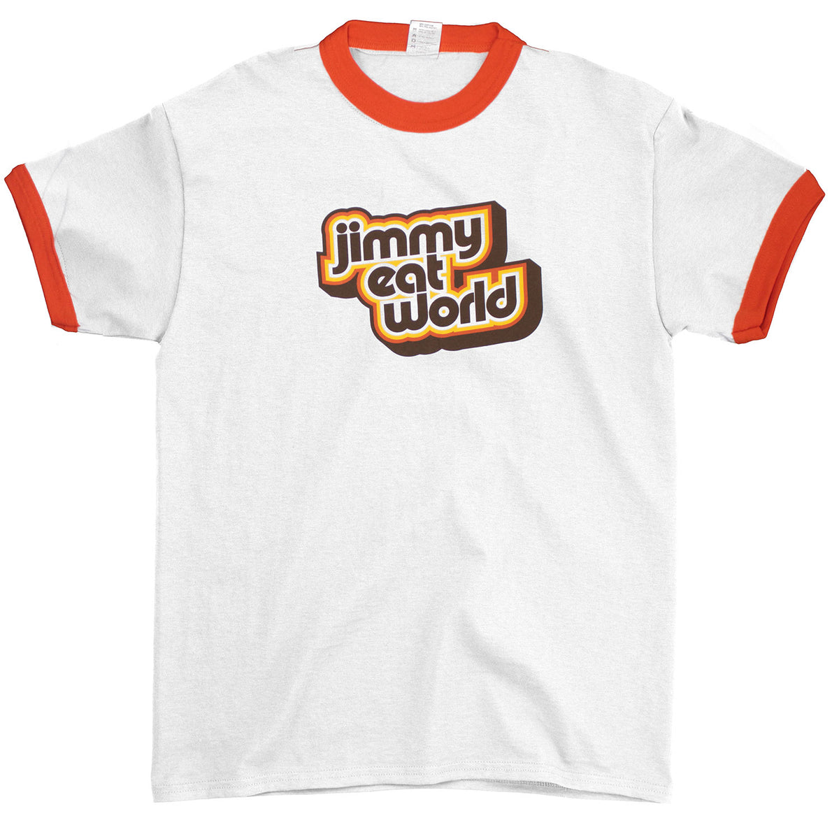 Jimmy Eat World Throwback Ringer Tee T-shirt Front
